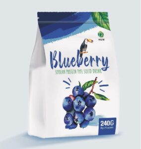 Proteina de soya con arándanos blueberry soybean protein
