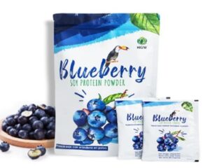 sobres de blueberry soybean protein sachets